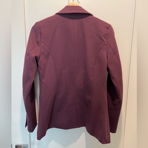 H&M Maroon Blazer / jacket - Picture 2 of 5
